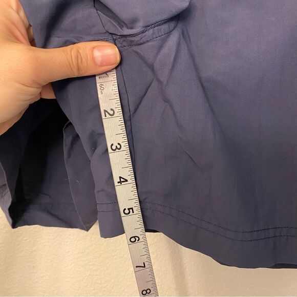COLUMBIA woman’s navy blue nylon pull on hiking fishing shorts 6” plus size 1X - Picture 5 of 10